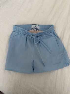 Properly Tied Kids Light Blue Athletic Shorts with Drawstring